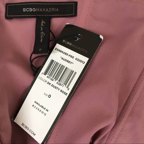 🚨SOLD🚨 BCBGMaxAzria Audrey One Shoulder Dress - Picture 8 of 8